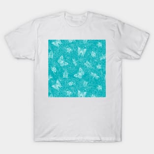 Teal Galactic Bugs T-Shirt